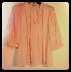 Daniel Rainn Sheer Blouse
